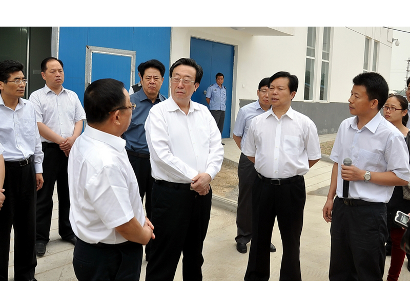 省委书记、省人大常委会主任郭庚茂莅临公司调研考察